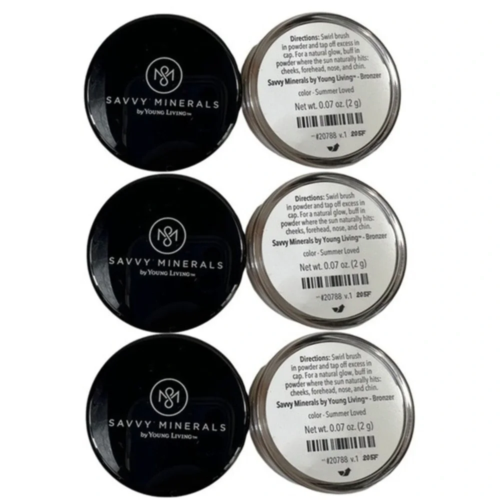 Savvy Minerals Bronzer Summer Loved Lot of 3 NEW SEALED Young Living